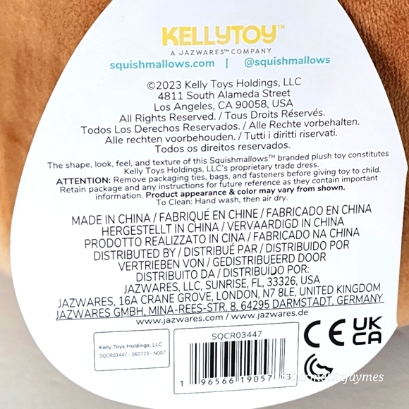 🇨🇦 WILFRED 🐮 Canada Excl. Highland Long Horn Cow Original Squishmallow NWT - Picture 8 of 8